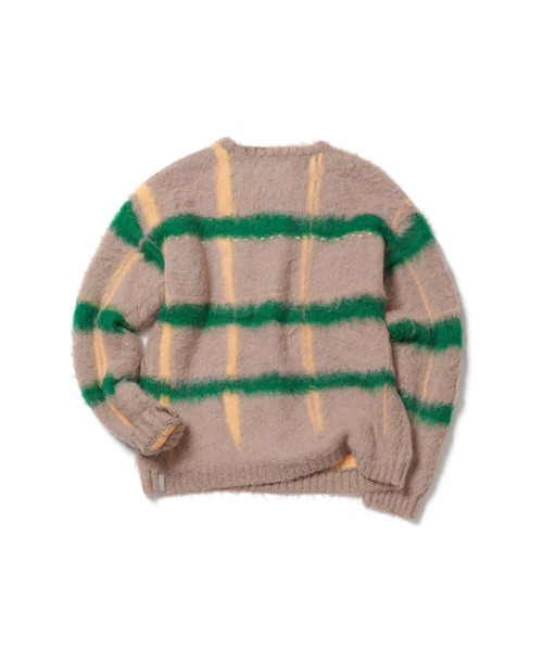 PAMM 透明な空気のチェックニット 透明なジャングルブラウン 透明な空気のチェックニット – pamm.officialstore