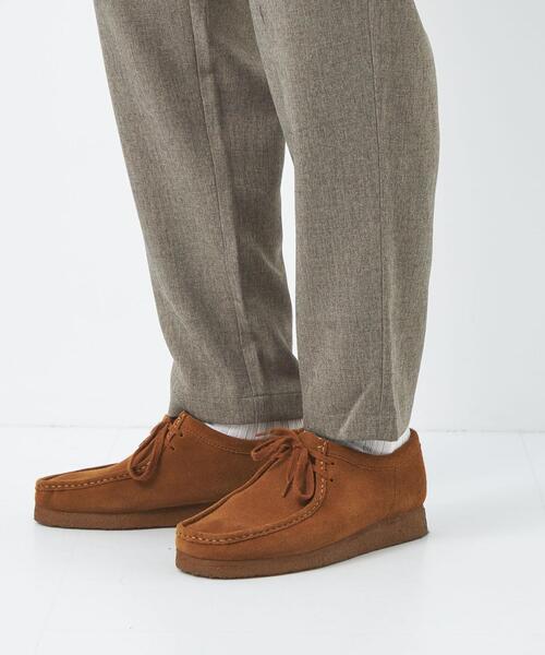 green label relaxing（グリーンレーベルリラクシング）の「ヘザーエステル 2プリーツ ユーティリティーパンツ テーパード 9分丈 -ストレッチ・防シワ-（その他パンツ・メンズ・グレー/ブラック/ネイビー・L/M/S/XL）」の17枚目の写真