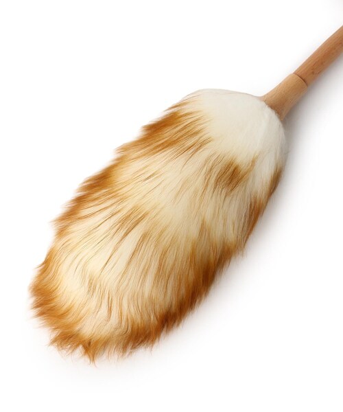 one'sterrace（ワンズテラス）の「◆ウール ダスター L（掃除グッズ・レディース・ホワイト系・03）」の2枚目の写真