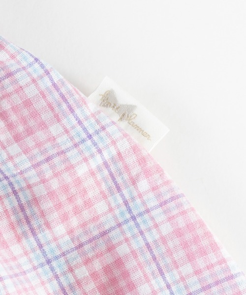 KP（ケーピー）の「先染めチェックの衿付きノースリーブワンピース(100～130cm)（ワンピース・キッズ・イエロー/ピンク・100cm/110cm/120cm/130cm）」の8枚目の写真