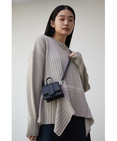 AZUL by moussy（アズールバイマウジー）の「WALLET MINI BAG（ハンドバッグ・レディース・ブラック/イエロー/アイボリー/シルバー系その他・FREE）」の3枚目の写真