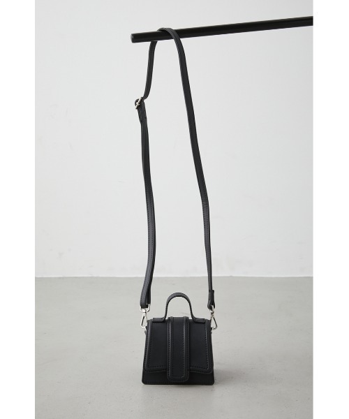 AZUL by moussy（アズールバイマウジー）の「WALLET MINI BAG（ハンドバッグ・レディース・ブラック/イエロー/アイボリー/シルバー系その他・FREE）」の14枚目の写真