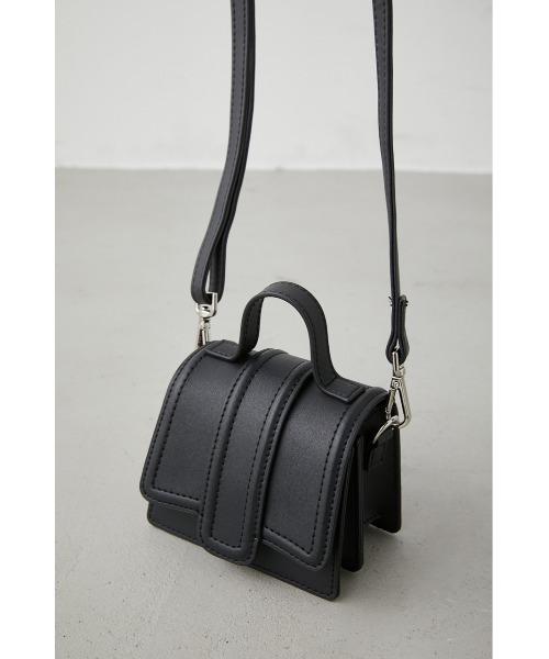 AZUL by moussy（アズールバイマウジー）の「WALLET MINI BAG（ハンドバッグ・レディース・ブラック/イエロー/アイボリー/シルバー系その他・FREE）」の15枚目の写真