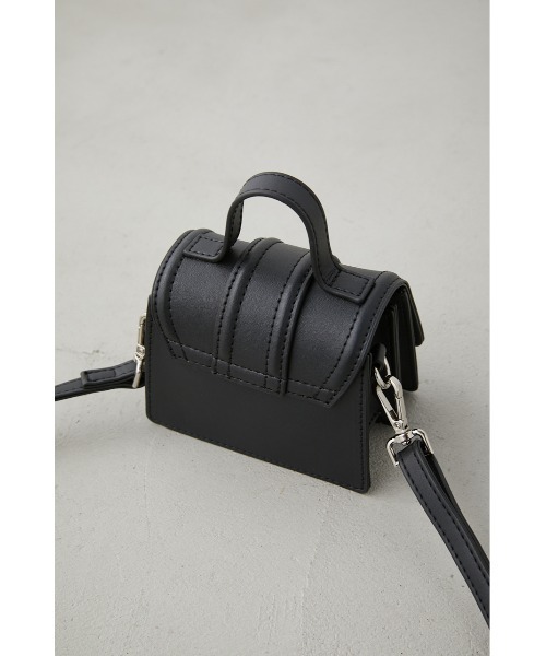 AZUL by moussy（アズールバイマウジー）の「WALLET MINI BAG（ハンドバッグ・レディース・ブラック/イエロー/アイボリー/シルバー系その他・FREE）」の17枚目の写真