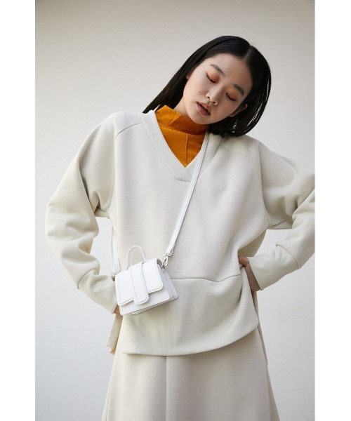 AZUL by moussy（アズールバイマウジー）の「WALLET MINI BAG（ハンドバッグ・レディース・ブラック/イエロー/アイボリー/シルバー系その他・FREE）」の11枚目の写真