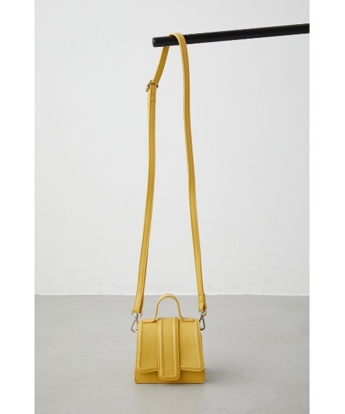 AZUL by moussy（アズールバイマウジー）の「WALLET MINI BAG（ハンドバッグ・レディース・ブラック/イエロー/アイボリー/シルバー系その他・FREE）」の22枚目の写真