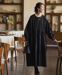 studio CLIP | リネンレーヨンティアードワンピース《オケージョンライン》(ワンピース)