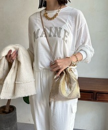 DouDou | MAINE シアーロゴTEE(Tシャツ/カットソー)