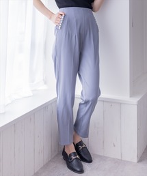 パールポケットハイウエストテーパードパンツ