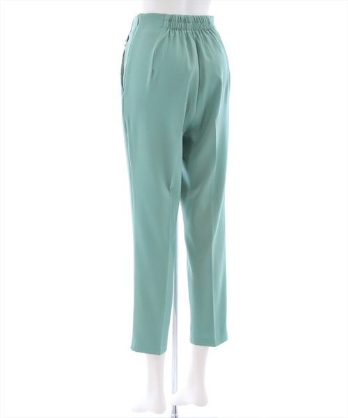 clear(クリア)の「パールポケットハイウエストテーパードパンツ(スラックス・レディース・ブラック/アイボリー/グリーン系その他/ブルーグレー/ピンク・S/M)」の9枚目の写真