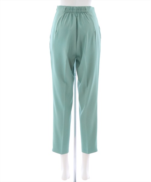 clear(クリア)の「パールポケットハイウエストテーパードパンツ(スラックス・レディース・ブラック/アイボリー/グリーン系その他/ブルーグレー/ピンク・S/M)」の8枚目の写真