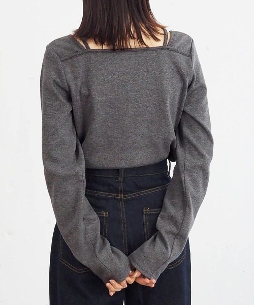 セール】【2023AW新色登場】テレコホルタープルオーバー（Tシャツ