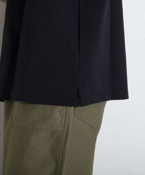 GLOSTER(グロスター)の「【GLOSTER/グロスター】ヘビーウェイトスラブTシャツ ビッグシルエット/マックスウェイト(Tシャツ/カットソー・メンズ・ブラック/ホワイト/オレンジ・S/M/L)」の18枚目の写真