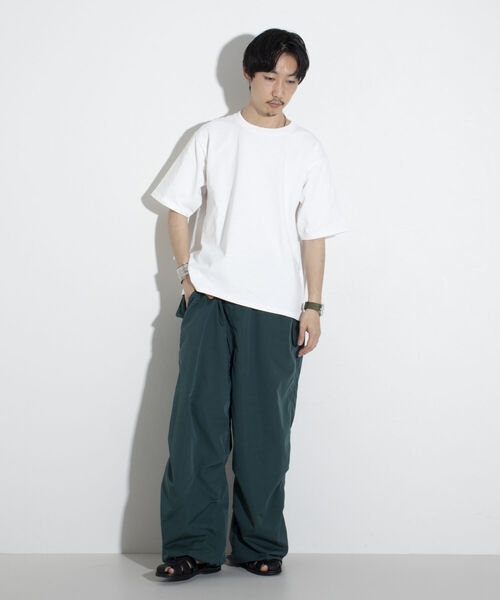 GLOSTER(グロスター)の「【GLOSTER/グロスター】ヘビーウェイトスラブTシャツ ビッグシルエット/マックスウェイト(Tシャツ/カットソー・メンズ・ブラック/ホワイト/オレンジ・S/M/L)」の22枚目の写真