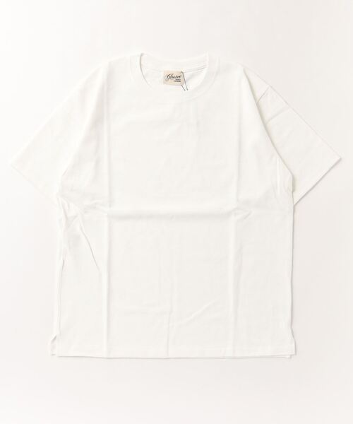 GLOSTER(グロスター)の「【GLOSTER/グロスター】ヘビーウェイトスラブTシャツ ビッグシルエット/マックスウェイト(Tシャツ/カットソー・メンズ・ブラック/ホワイト/オレンジ・S/M/L)」の7枚目の写真