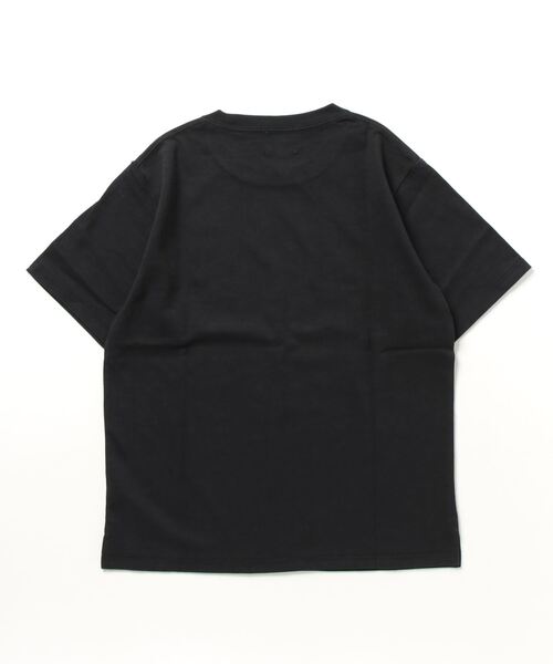 GLOSTER(グロスター)の「【GLOSTER/グロスター】ヘビーウェイトスラブTシャツ ビッグシルエット/マックスウェイト(Tシャツ/カットソー・メンズ・ブラック/ホワイト/オレンジ・S/M/L)」の4枚目の写真