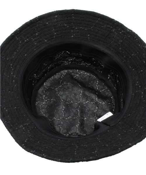 WEGO（ウィゴー）の「WEGO/レースバケットハット（ハット・レディース・ホワイト/ブラック・FREE）」の8枚目の写真