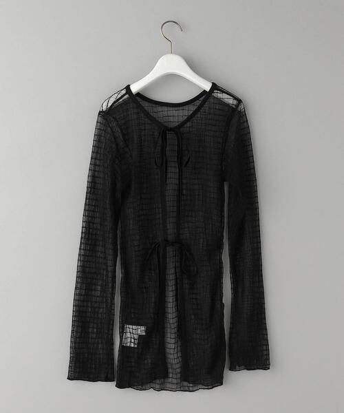 PROVOKE (プロヴォーク)の「<provoke>チュールブラウス -2WAY/ウォッシャブル-(シャツ/ブラウス・レディース・ブラック/ホワイト・FREE)」の17枚目の写真