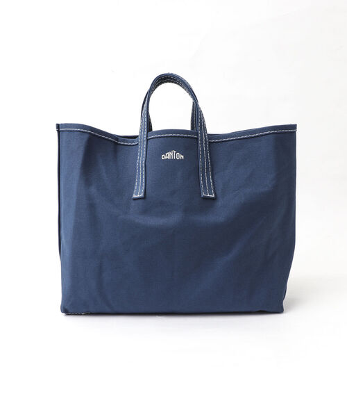 DANTON（ダントン）の「【DANTON/ダントン】CANVAS TOTE BAG M DT-H0051 LCS トートバッグ（トートバッグ・メンズ・マスタード/インディゴブルー/レッド/ブラック/グレー/ベージュ・FREE）」の4枚目の写真