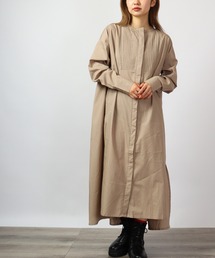 spiritoso キャンブリックレースワンピース 長袖