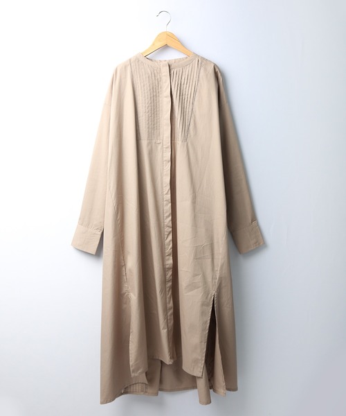 spiritoso(スピリトーゾ)の「spiritoso キャンブリックレースワンピース 長袖(シャツワンピース・レディース・ブラック/ホワイト/グレイッシュベージュ・M)」の16枚目の写真
