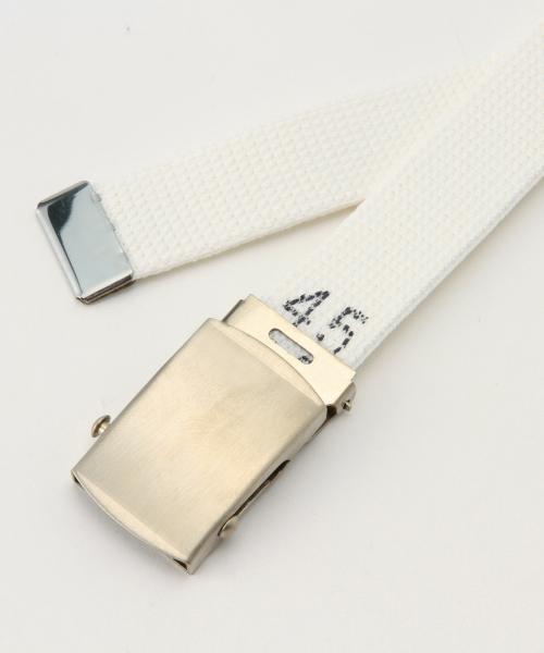 BEAMS BOY(ビームスボーイ)の「BEAMS BOY / US TAPE BELT(ベルト・レディース・ホワイト/ブラック・ONE SIZE)」の5枚目の写真