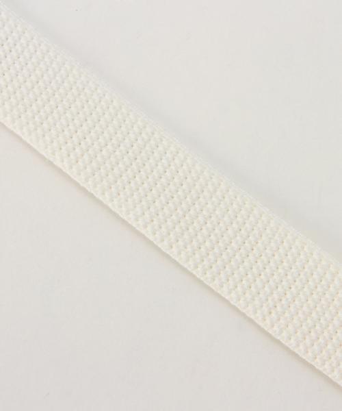 BEAMS BOY(ビームスボーイ)の「BEAMS BOY / US TAPE BELT(ベルト・レディース・ホワイト/ブラック・ONE SIZE)」の7枚目の写真