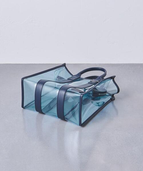 WACCOWACCO（ワッコワッコ）の「【別注】＜WACCOWACCO＞PVC バッグ -united LOVE project 2023（ショルダーバッグ・レディース・ブラック/ライトブルー・FREE）」の8枚目の写真