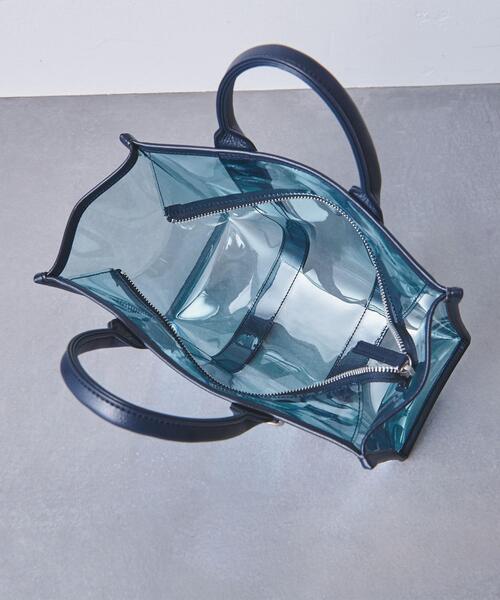 WACCOWACCO（ワッコワッコ）の「【別注】＜WACCOWACCO＞PVC バッグ -united LOVE project 2023（ショルダーバッグ・レディース・ブラック/ライトブルー・FREE）」の9枚目の写真