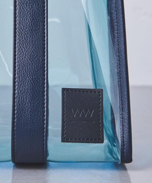 WACCOWACCO（ワッコワッコ）の「【別注】＜WACCOWACCO＞PVC バッグ -united LOVE project 2023（ショルダーバッグ・レディース・ブラック/ライトブルー・FREE）」の12枚目の写真