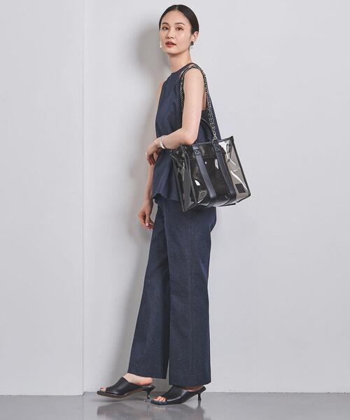 WACCOWACCO（ワッコワッコ）の「【別注】＜WACCOWACCO＞PVC バッグ -united LOVE project 2023（ショルダーバッグ・レディース・ブラック/ライトブルー・FREE）」の19枚目の写真