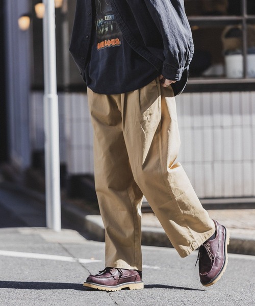 RAGEBLUE(レイジブルー)の「タックバルーンワイドチノパンツ(チノパンツ・メンズ・ブラック/ベージュ/ホワイト・LARGE/MEDIUM/SMALL)」の15枚目の写真
