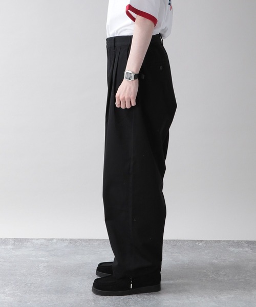 RAGEBLUE(レイジブルー)の「タックバルーンワイドチノパンツ(チノパンツ・メンズ・ブラック/ベージュ/ホワイト・LARGE/MEDIUM/SMALL)」の16枚目の写真