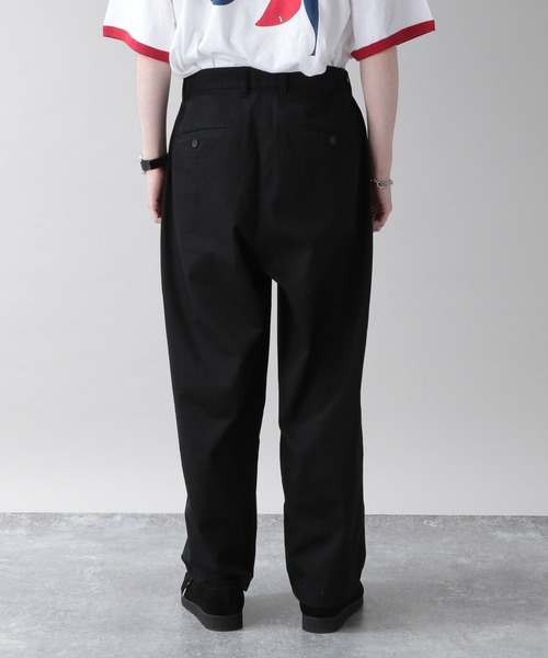 RAGEBLUE(レイジブルー)の「タックバルーンワイドチノパンツ(チノパンツ・メンズ・ブラック/ベージュ/ホワイト・LARGE/MEDIUM/SMALL)」の17枚目の写真