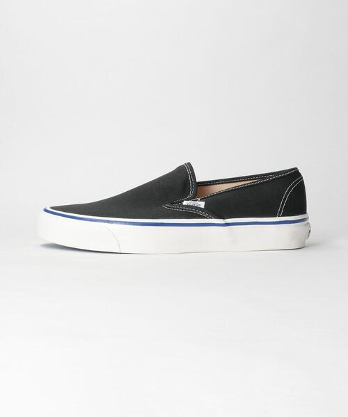 VANS(バンズ)の「<VANS> SLIP-ON 48 DECK DX/スニーカー(スニーカー・メンズ・ネイビー/ブラック・9h/9/10/7h/8/8h/10h/11)」の2枚目の写真