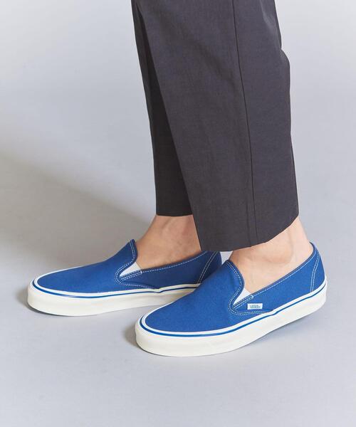VANS(バンズ)の「<VANS> SLIP-ON 48 DECK DX/スニーカー(スニーカー・メンズ・ネイビー/ブラック・9h/9/10/7h/8/8h/10h/11)」の17枚目の写真