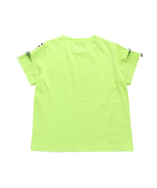 SISTER JENNI（SISTER JENNI）の「袖あきフラッグチェックTシャツ（Tシャツ/カットソー・キッズ・サックスブルー/オフホワイト/イエロー・140cm/150cm/130cm/160cm）」の18枚目の写真