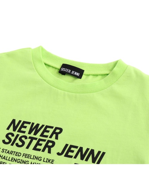 SISTER JENNI（SISTER JENNI）の「袖あきフラッグチェックTシャツ（Tシャツ/カットソー・キッズ・サックスブルー/オフホワイト/イエロー・140cm/150cm/130cm/160cm）」の19枚目の写真