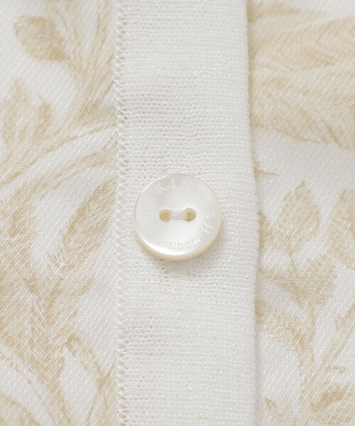 MACKINTOSH LONDON(マッキントッシュ ロンドン)の「【BIBURY FLOWER 001】ドローイングシャドーバイブリーコンビカーディガン(カーディガン/ボレロ・レディース・オフホワイト/ブルー系その他4/ネイビー・40/38)」の11枚目の写真