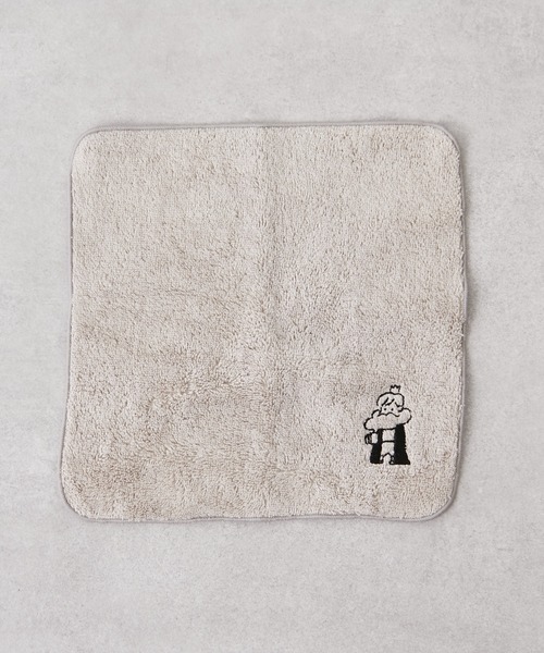 BIRTHDAY BAR（バースデイバー）の「【COFFEE BOY×BIRTHDAY BAR】タオルハンカチ（ハンカチ/ハンドタオル・レディース・ベージュ/グレー・フリー）」の6枚目の写真