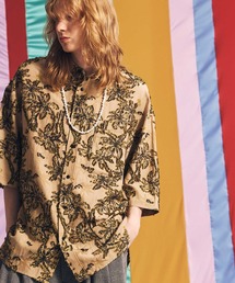 MAISON SPECIAL | 《ユニセックスアイテム》アロハカットジャガードプライムオーバーショートスリーブシャツ【MAISON SPECIAL/メゾンスペシャル】■セットアップ対応■(シャツ/ブラウス)