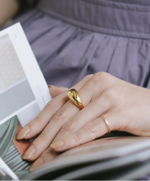 Ops.（オプス）の「アクセサリー リング レディース シルバー925 ボリューム 【orifar オリファール】（リング・レディース・シルバー/イエローゴールド・11号/13号/17号/15号）」の21枚目の写真