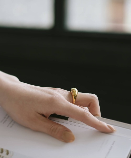 Ops.（オプス）の「アクセサリー リング レディース シルバー925 ボリューム 【orifar オリファール】（リング・レディース・シルバー/イエローゴールド・11号/13号/17号/15号）」の22枚目の写真