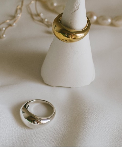 Ops.（オプス）の「アクセサリー リング レディース シルバー925 ボリューム 【orifar オリファール】（リング・レディース・シルバー/イエローゴールド・11号/13号/17号/15号）」の19枚目の写真