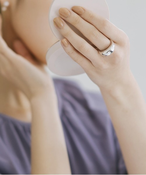 Ops.（オプス）の「アクセサリー リング レディース シルバー925 ボリューム 【orifar オリファール】（リング・レディース・シルバー/イエローゴールド・11号/13号/17号/15号）」の8枚目の写真