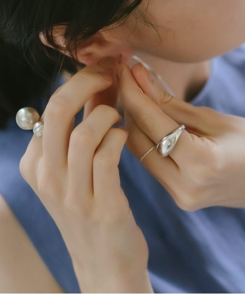 Ops.（オプス）の「アクセサリー リング レディース シルバー925 ボリューム 【orifar オリファール】（リング・レディース・シルバー/イエローゴールド・11号/13号/17号/15号）」の18枚目の写真