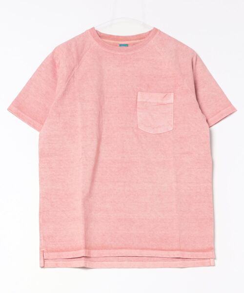Good On（グッドオン）の「Good On/グッドオン　S/S RAGLAN HEAVY POCKET TEE（Tシャツ/カットソー・メンズ・ダークグリーン/ライトブルー/ブルー系その他/ホワイト/レッド系その他/ブラック/バイオレット/マスタード/ブラウン/ネイビー/ダークオレンジ/イエロー系その他/サーモンピンク/コーラルピンク・X-LARGE/LARGE/MEDIUM/SMALL）」の12枚目の写真