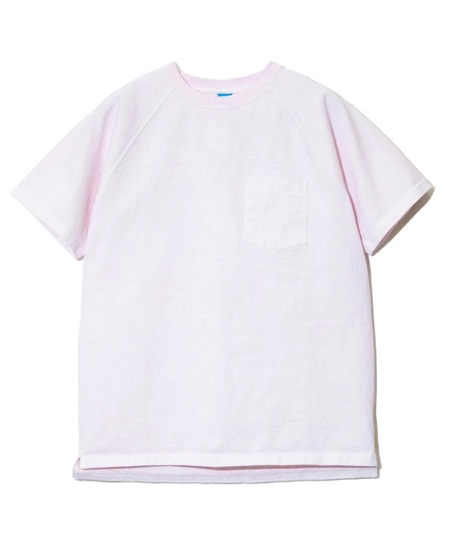 Good On（グッドオン）の「Good On/グッドオン　S/S RAGLAN HEAVY POCKET TEE（Tシャツ/カットソー・メンズ・ダークグリーン/ライトブルー/ブルー系その他/ホワイト/レッド系その他/ブラック/バイオレット/マスタード/ブラウン/ネイビー/ダークオレンジ/イエロー系その他/サーモンピンク/コーラルピンク・X-LARGE/LARGE/MEDIUM/SMALL）」の11枚目の写真