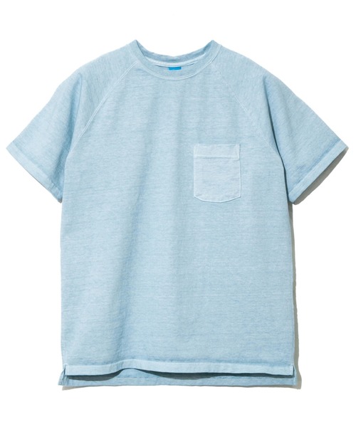 Good On（グッドオン）の「Good On/グッドオン　S/S RAGLAN HEAVY POCKET TEE（Tシャツ/カットソー・メンズ・ダークグリーン/ライトブルー/ブルー系その他/ホワイト/レッド系その他/ブラック/バイオレット/マスタード/ブラウン/ネイビー/ダークオレンジ/イエロー系その他/サーモンピンク/コーラルピンク・X-LARGE/LARGE/MEDIUM/SMALL）」の5枚目の写真