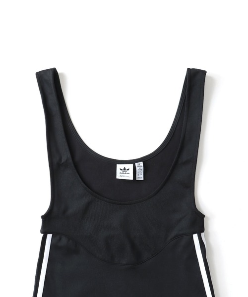 adidas Originals(アディダスオリジナルス)の「adidas originals / SKIRT LONG(タイトシルエットロングスカート)(ジャンパースカート・レディース・ブラック・38)」の10枚目の写真